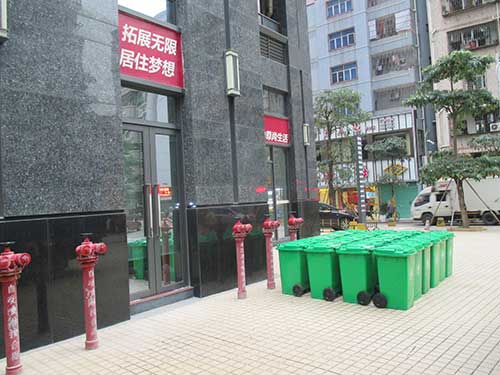 陽(yáng)江物業(yè)小區塑料垃圾箱的優(yōu)點(diǎn)