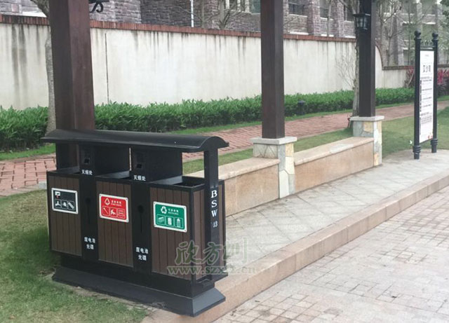 潮州古城區將增設200個(gè)鋼木垃圾桶