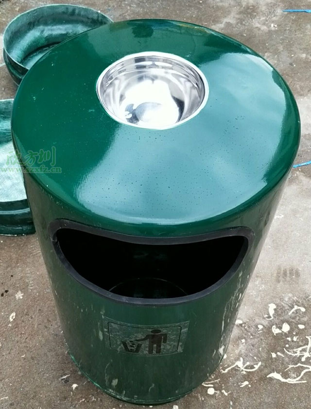 耐用的玻璃鋼圓形戶(hù)外垃圾桶廠(chǎng)家生產(chǎn)圖