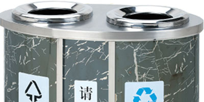 室內不銹鋼分類(lèi)果皮箱