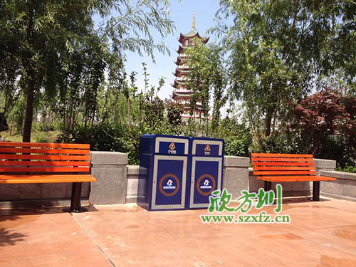 戶(hù)外分類(lèi)彩繪垃圾桶什么品牌好？欣方圳為您推薦