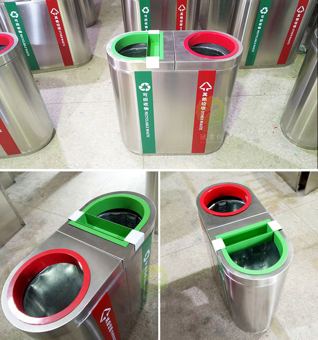 機場(chǎng)精品不銹鋼垃圾桶-機場(chǎng)垃圾桶廠(chǎng)家