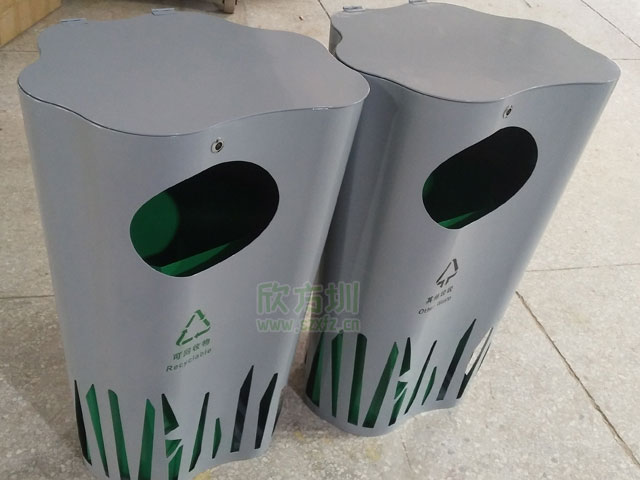 創(chuàng )意異形金屬垃圾桶欣方圳工廠(chǎng)生產(chǎn)圖