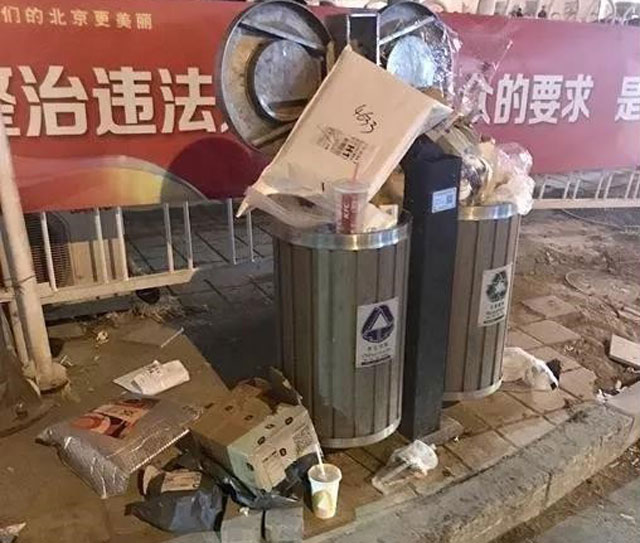 電商過(guò)度包裝亂丟垃圾桶如何規范回收