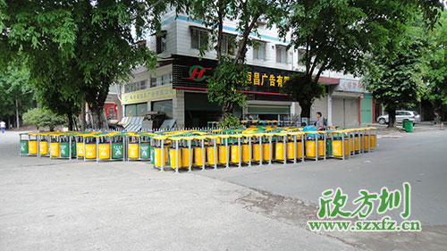 環(huán)衛垃圾桶是城市不可缺少的組成部分
