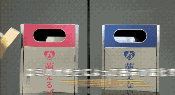 國外這款會(huì )叫的不銹鋼垃圾桶讓丟垃圾的男人流連忘返