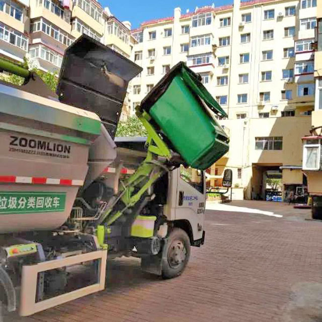 哈爾濱配置8萬(wàn)四分類(lèi)垃圾桶專(zhuān)車(chē)分類(lèi)收運