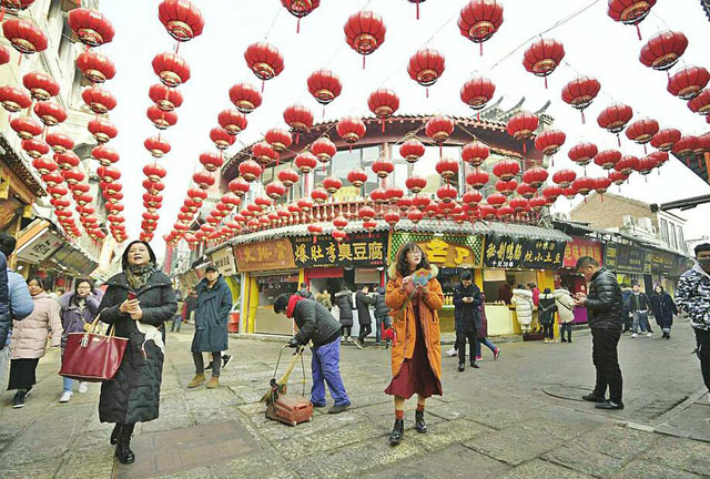 戶(hù)外垃圾桶全撤離濟南街道做得徹底