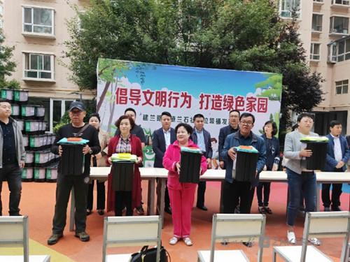 干濕分類(lèi)垃圾桶甘肅蘭州小區免費配發(fā)引導分類(lèi)投放