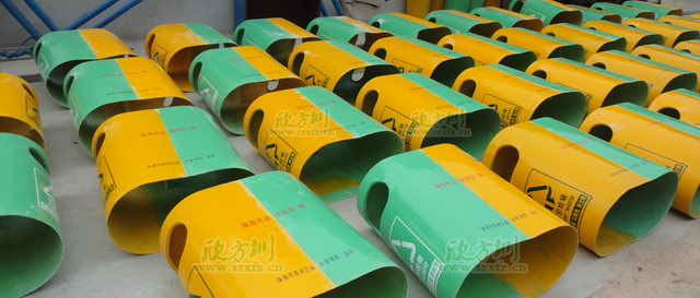 珠海臺商協(xié)會(huì )訂購玻璃鋼環(huán)保分類(lèi)垃圾桶